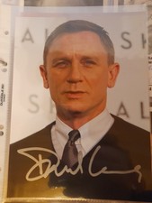 Daniel Craig Original Autogramm James Bond 007 Skyfall No Time To Die Selten