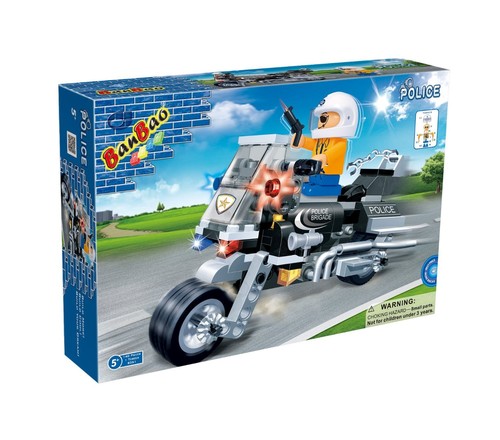 Bausteine polizeimotorrad - bausteine,