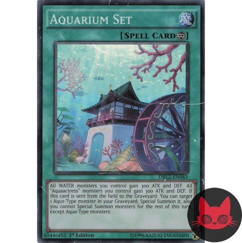 Yugioh aquarium set drl2 de043 - yugioh,