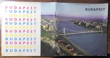 BUDAPEST SCHWARZE SCHALLFOLIE/FLEXI : (HUNGARY; Cityvox – A;12 SEITEN BOOKLET)