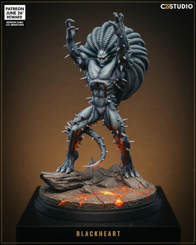 C27 blackheart fan sculpt - -,