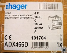 Hager ADX466D FI-LS 4-Polig
