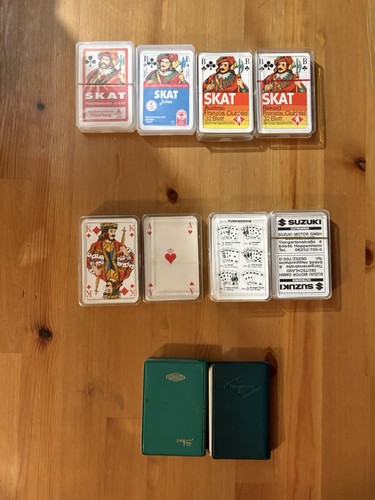 Poker karten und ähnliches