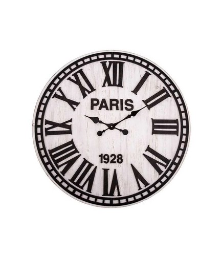 Riesige 80cm holz wanduhr - 80cm,