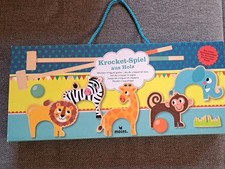 Holzspiel Kinder  Krocket/Minigolf Firma Moses