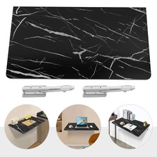 Schwarzer klappbarer wandtisch - klappbarer,