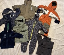 Winterkleidungspaket 86/92. Schneeanzug, Schneehosen, Regenhosen Paket