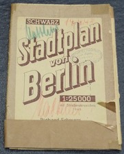 1948 Schwarz Stadtplan von