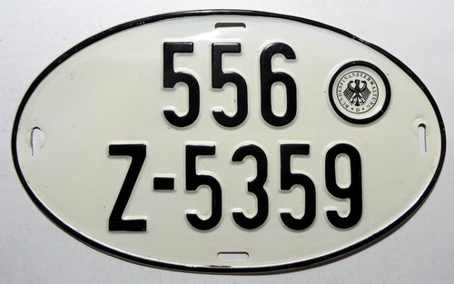 Altes nummernschild - altes,