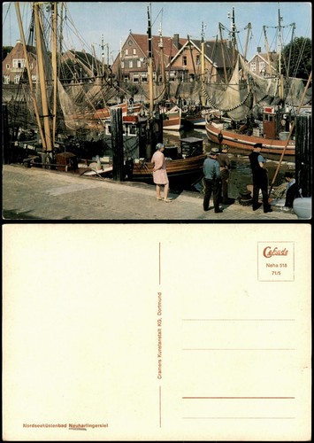 Neuharlingersiel hafen - neuharlingersiel, im