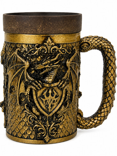 Drachen becher keramik - drachen, krug