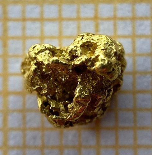 Echtes goldnugget - echtes,