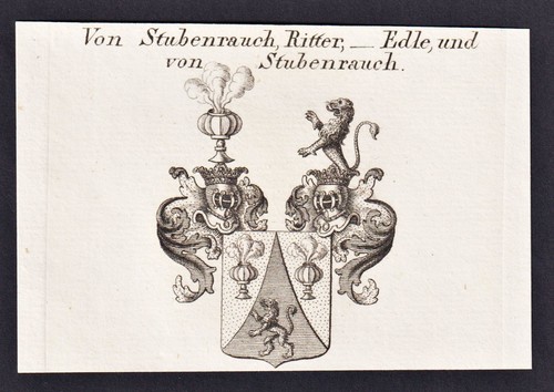 Stubenrauch ritter wappen - -,