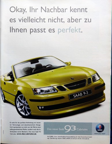 Saab cabrio cabriolet - 93,