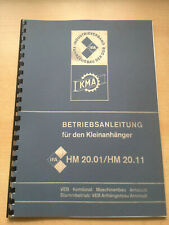 NVA BETRIEBSANLEITUNG MULTICAR