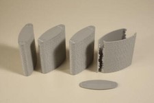 Brückenpfeiler Oval 72 x 25 x