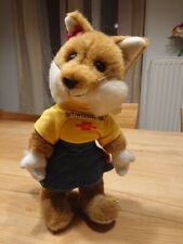2x Schwäbisch Hall Frau U. Herr Fuchs Bausparfuchs Stofftier Plüschtier 31cm 