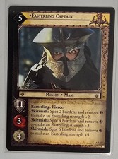 LOTR TCG ! EASTERLING CAPTAIN 4R225 ! THE TWO TOWERS !