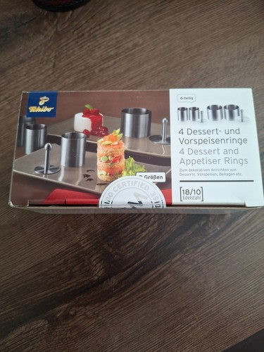 Dessert und vorspeisenringe - 4, dessert-