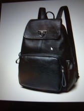 DAMEN Stadt-City-RUCKSACK Schulter-Tasche Backpack Echtes Leder Reise Urlaub bag