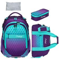 Schulrucksack Mädchen 4 T Set