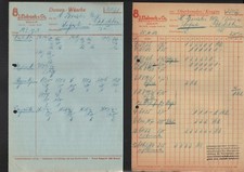 HERFORD, 2 x Rechnung 1934, J. Elsbach & Co. AG Damen-Wäsche