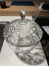 Bowleschale Bleikristall 30 Cm