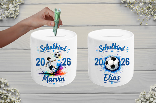 Spardose druck einschulung - spardose,