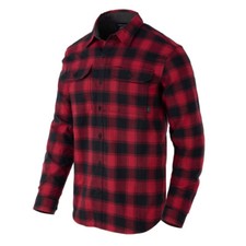 Helikon-Tex Greyman Shirt -  Coral Crimson Checkered - Outdoor-Hemd