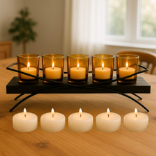 Kerzenhalter Baltus schwarz