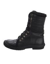 Gucci Leather Ankle Combat Boots 43 UK 9 US 10 Winterstiefel #181854 A4C80 1000