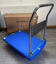 TAUROTRADE Transportwagen mit Kunststoff-Ladefläche 200 kg 501-1006 /B