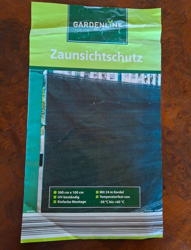 Zaunsichtschutz gardenline 500 - gardenline,