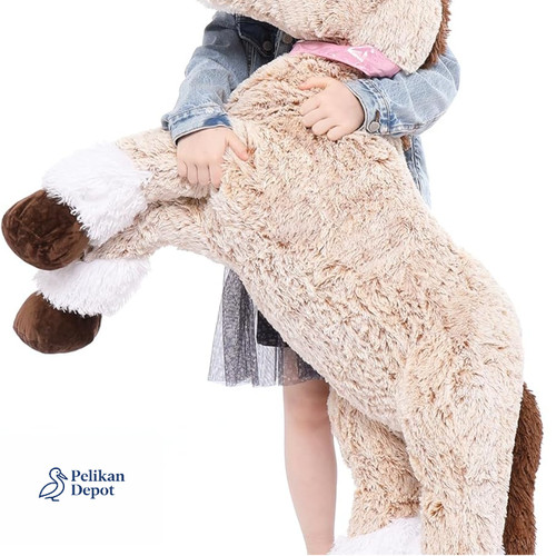 Riesen pferd kuscheltier xxl - pferd,