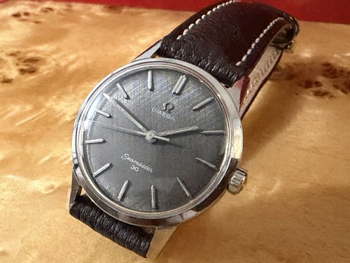 Omega seamaster grey linen - 30,