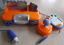 Vtech V.Smile Lernkonsole mit Joystick Konsole und Spiele Micro Stift 