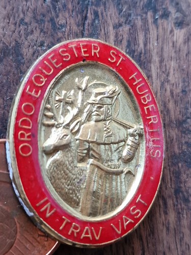 Altes abzeichen hubertus - st.,