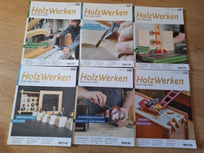6x Zeitschrift HolzWerken