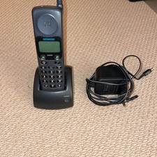 Siemens S4 Mobiltelefon Vintage Handy aus 1995 Oldschool Retro Knochen