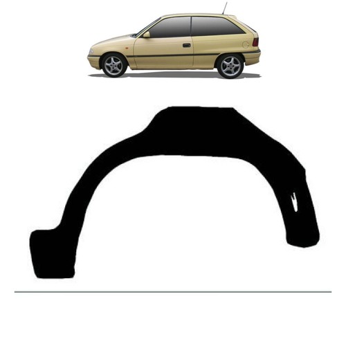 Seitenwand kotflügel hinten - seitenwand,