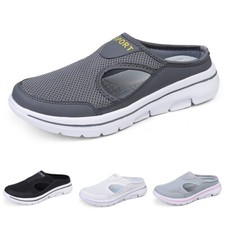 Unisex Sommer Hausschuhe Leicht Gartenschuhe Herren Pantoffeln Slipper Sandalen