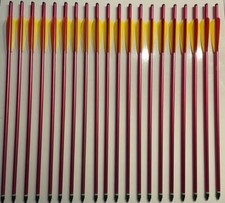 20 Alubolzen 20" rot 2219