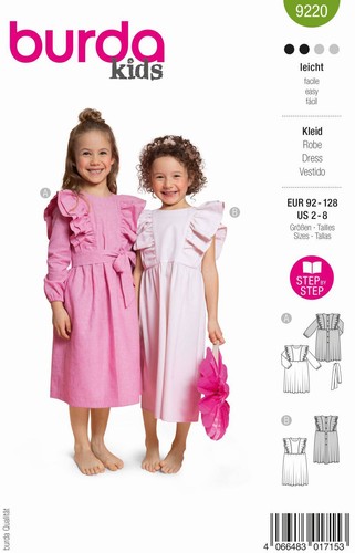Schnittmuster mädchenkleid - schnittmuster,