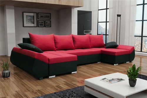 Wohnlandschaft form kleo mit - wohnlandschaft,