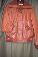# Lederjacke VERO MODA Gr. L- braun- vielseitig #