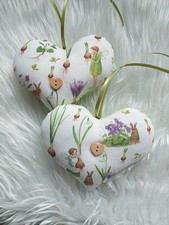 2 Frühlingselfen Dekoherzen