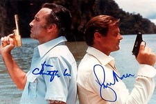 Roger moore autogramm - roger,