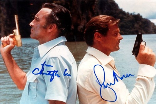 Roger moore autogramm - moore,