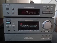 Sony Integrated Stereo Amplifier Model T-HA2700 + Stereo Tuner Model ST-H3700