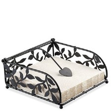 Serviettenhalter Zweige Herz Serviettenständer Spender Tischdeko Landhaus